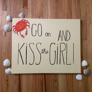 Kiss the Girl Sign